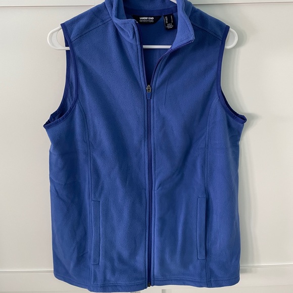 Lands’ End Women’s Fleece Vest - small